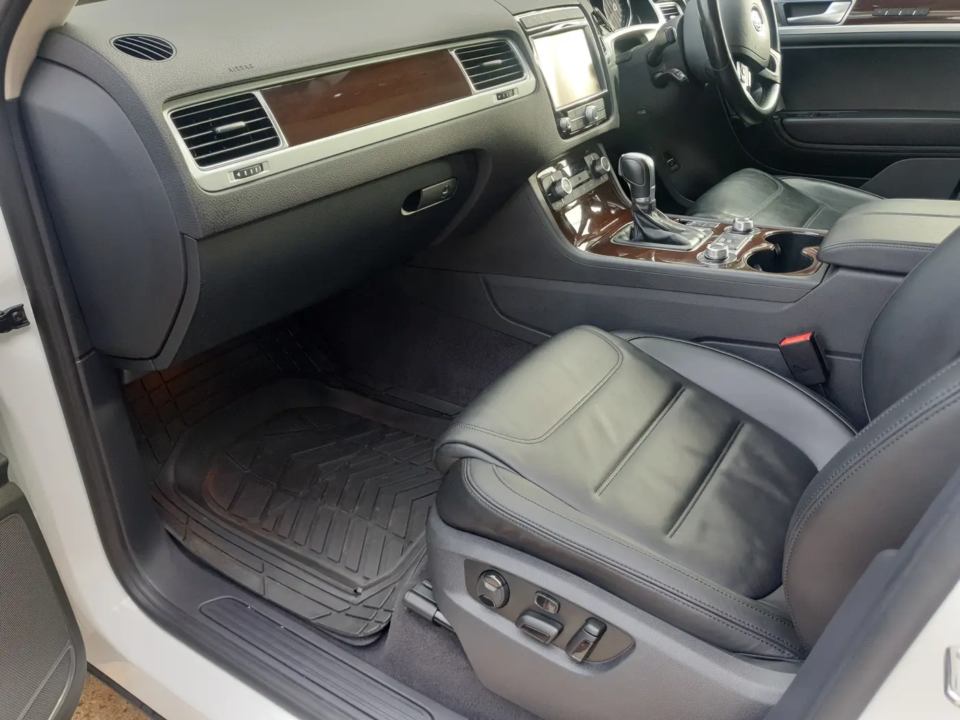 Car interior cleaned after pet hair removal in Caboolture